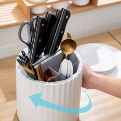 360° Rotating Kitchen Utensil Holder