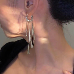 14K Gold-plated Tassel Luxury Versatile Earrings