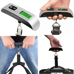 Handheld portable luggage scale