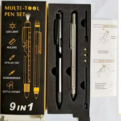9 IN 1 MultiTool Pen- Engineering Pen -a gift for him