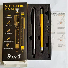 9 IN 1 MultiTool Pen- Engineering Pen -a gift for him