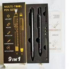 9 IN 1 MultiTool Pen- Engineering Pen -a gift for him