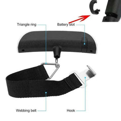 Handheld portable luggage scale