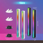 Cyber style desktop decoration - LED light + cyber hourglass