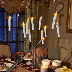 Floating Candles with Magic Wand Remote Control