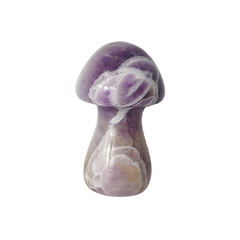 Chevron Amethyst Mushroom Car Vent Clip