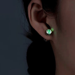 14K Gold-Plated Led Light Earrings