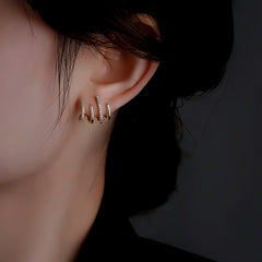 14K Gold-plated Elegant Studs