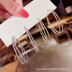 14K Gold-plated Luxuary Hoop Earrings