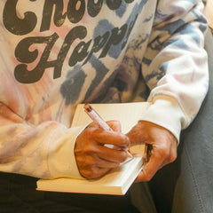 Hamsa Rose Quartz Journal