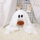 Ghost with Pumpkin Pillow