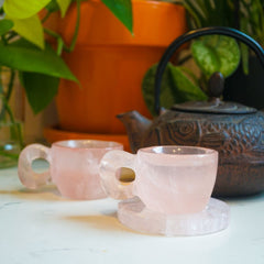 Rose Quartz Teacup