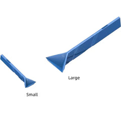 2 قطعة/مجموعة ملاعق قياس مسطحة متعددة الأضلاع 3 في 1