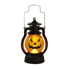 Retro Horror Halloween Pony Jack-o'-Lantern