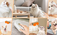 Cat Steam Brush, New 3 in 1 Pet Steam Groomer Brush