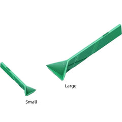 2 قطعة/مجموعة ملاعق قياس مسطحة متعددة الأضلاع 3 في 1