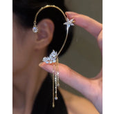 Zircon Star Ear Cuffs(1 Pair)
