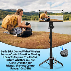 2025 New 4-in-1 Multifunctional Magnetic Selfie Stick