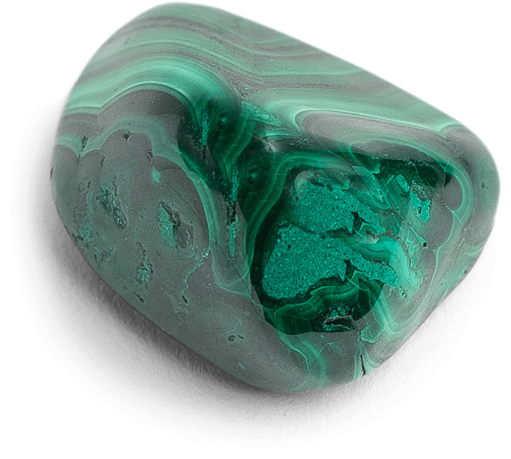 Malachite Stone - Tumbled Stones - Energy Muse