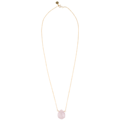 Rose Quartz Crystal Necklace