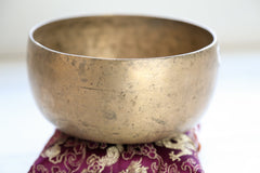 Singing Bowls Antique Singing Bowl Sacral Chakra 154Hz oldbowl619