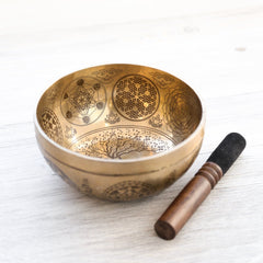 Singing Bowls Sacred Geometry Singing Bowl SB211