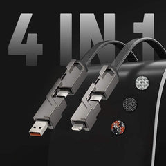 4 in 1 Fast Charge Cable  (One Fits All Your Devices)