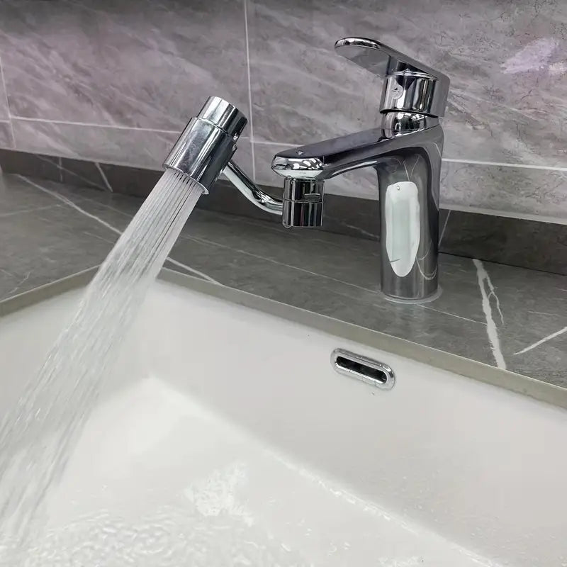 Robotic arm universal faucet