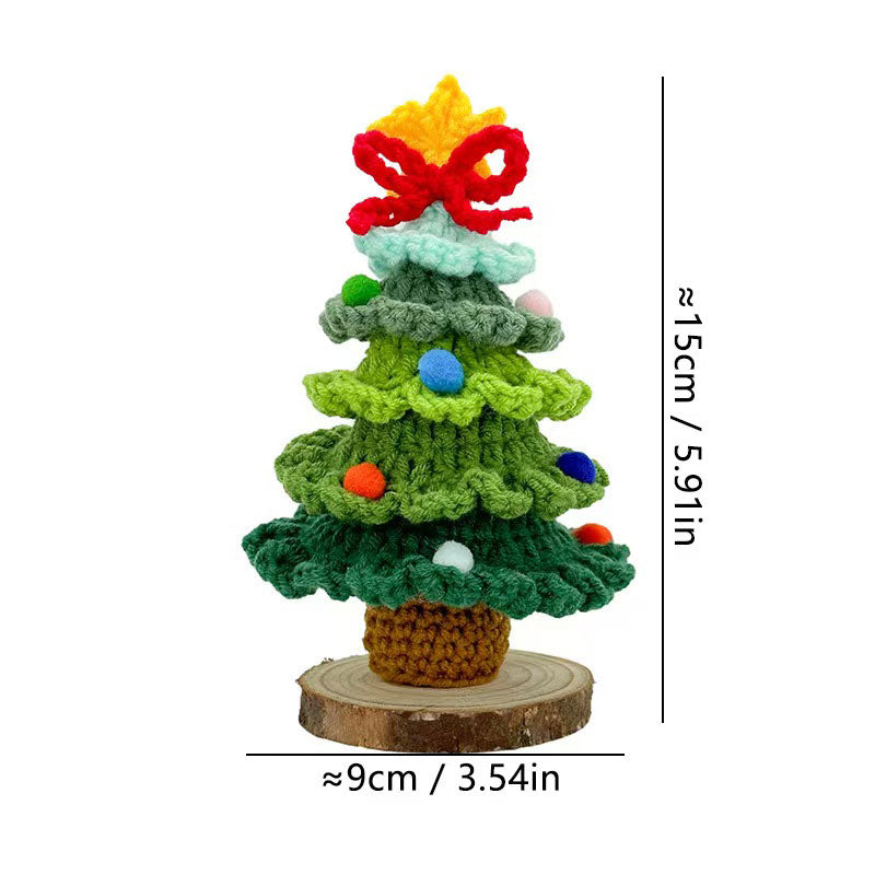 Handcrafted Knitted Christmas Tree - Limited Edition