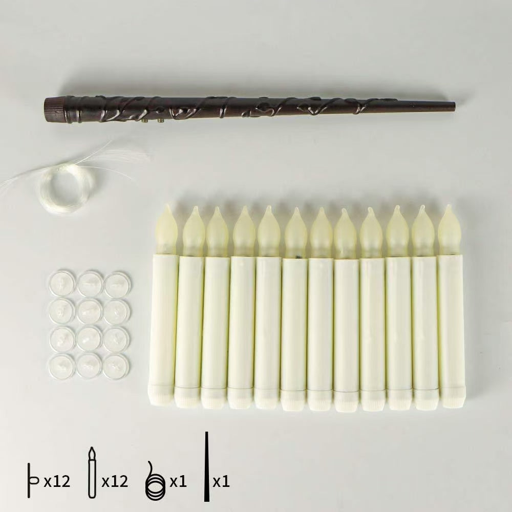 Floating Candles with Magic Wand Remote Control