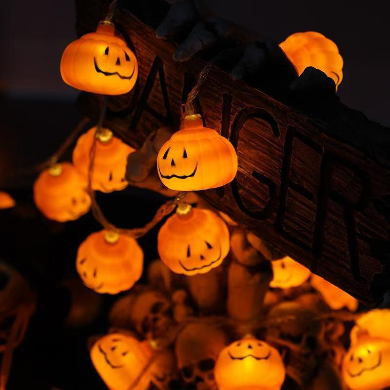 Halloween Pumpkin Light String (USB Version, Steady On)