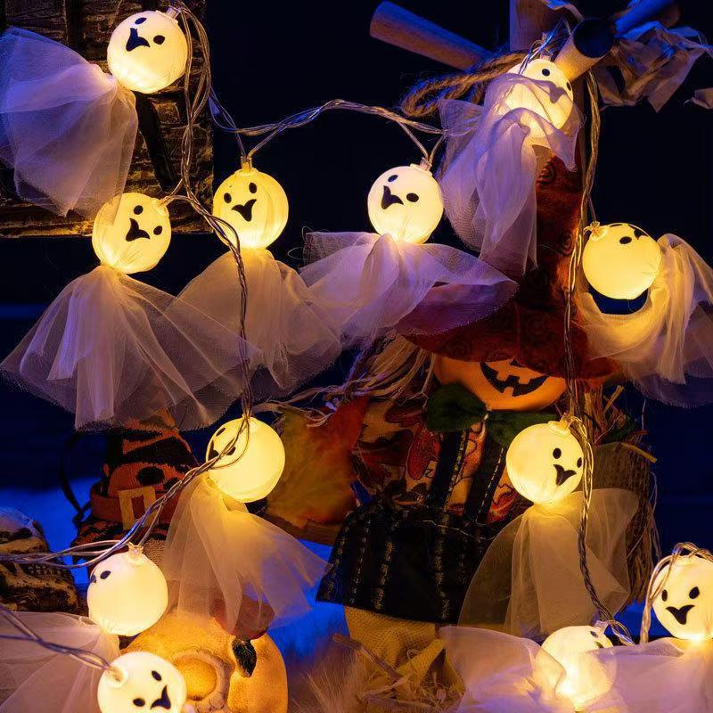 Halloween Pumpkin Light String (USB Version, Steady On)