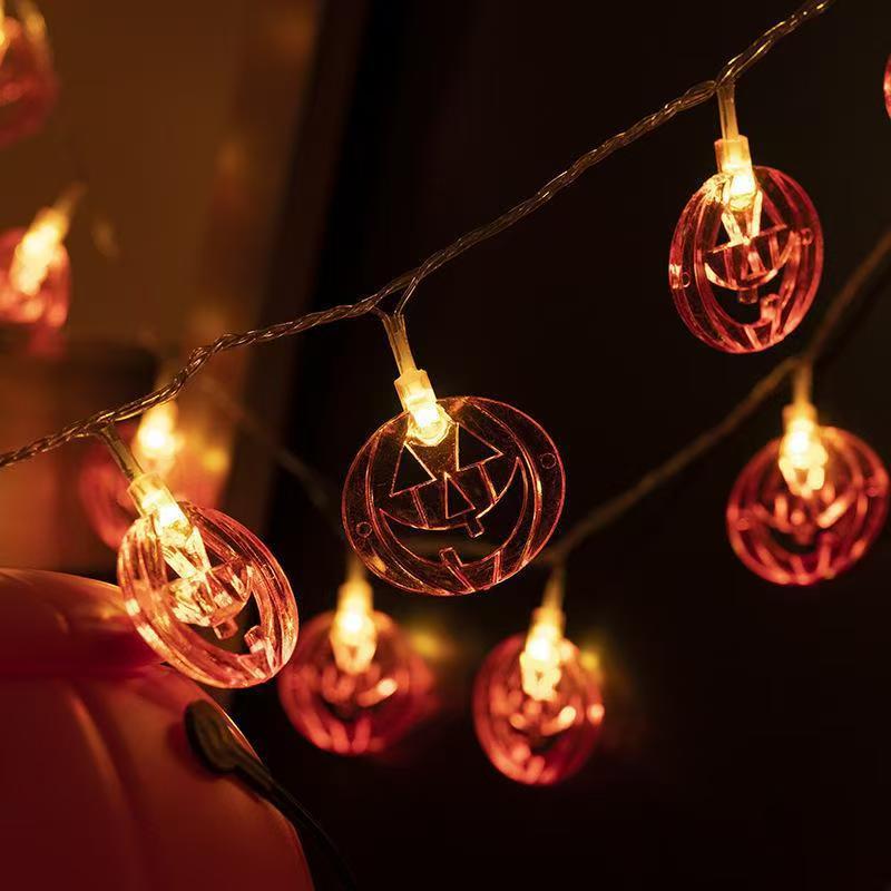 Halloween Pumpkin Light String (USB Version, Steady On)