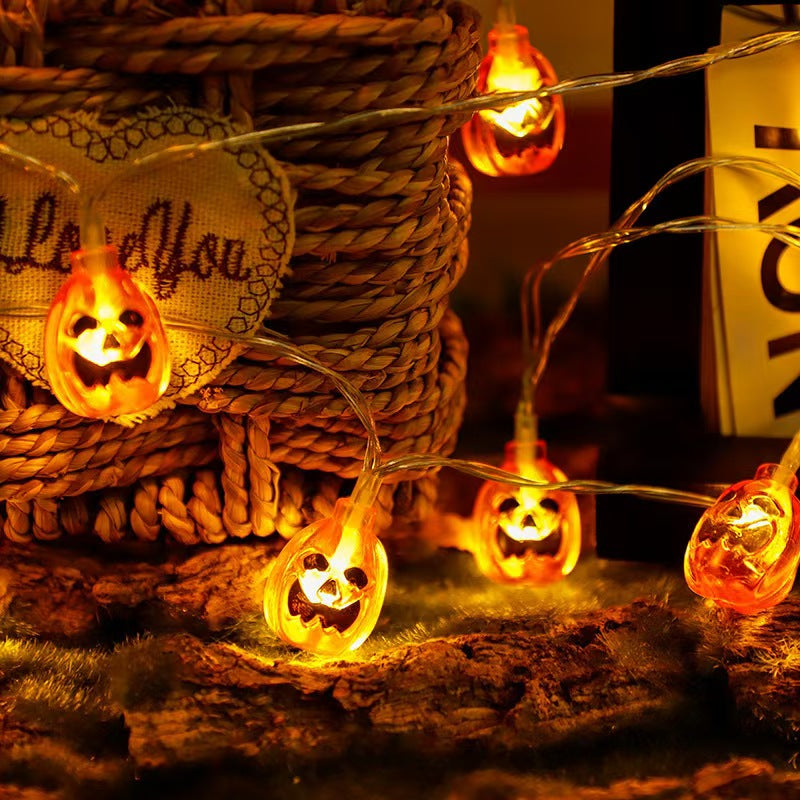 Halloween Pumpkin Light String (USB Version, Steady On)