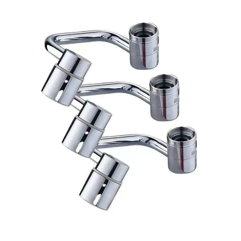 Robotic arm universal faucet