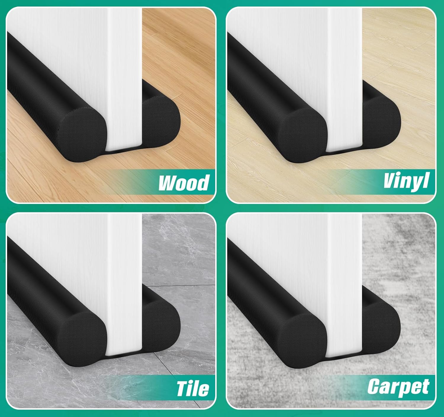Everlasting Comfort Under Door Draft Stopper