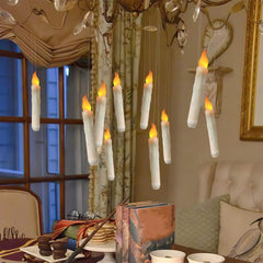 Floating Candles with Magic Wand Remote Control