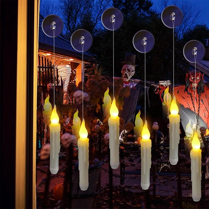 Floating Candles with Magic Wand Remote Control