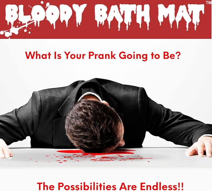 Bloody Bathroom Mat