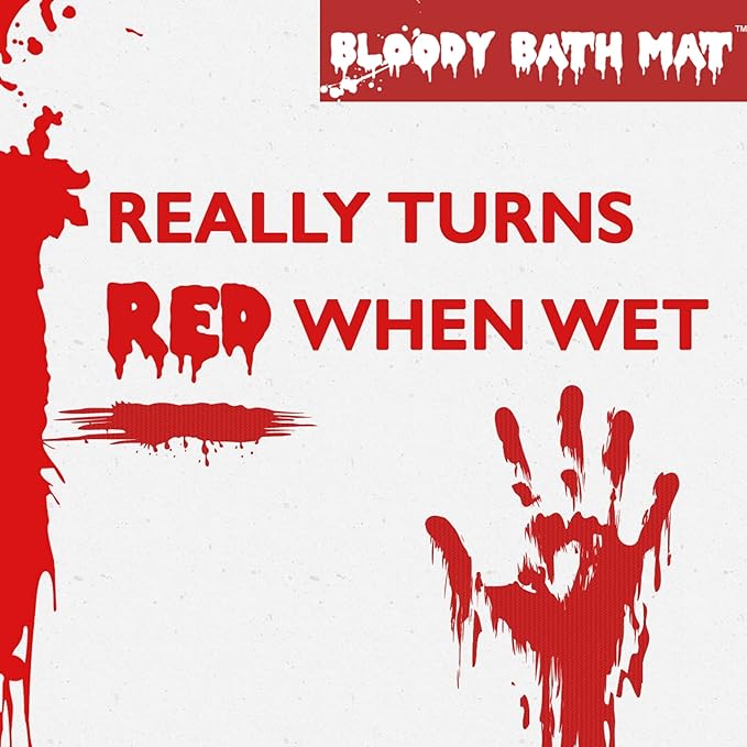 Bloody Bathroom Mat