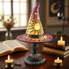 Halloween wizard lamp
