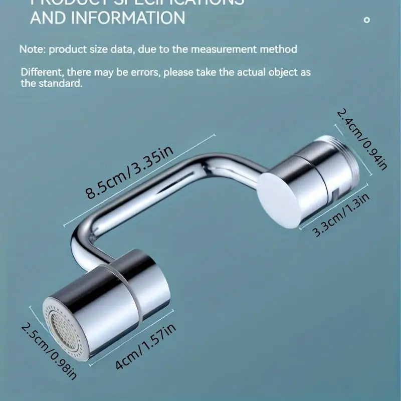 Robotic arm universal faucet