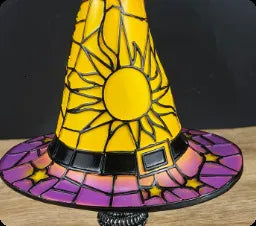 Halloween wizard lamp