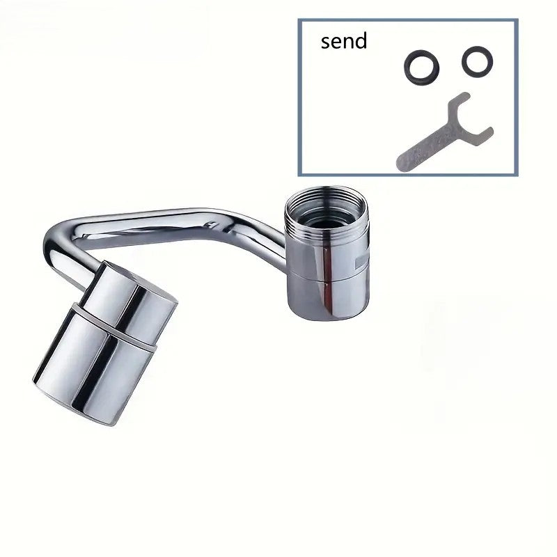 Robotic arm universal faucet