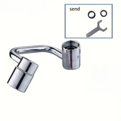 Robotic arm universal faucet