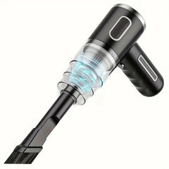 Cordless portable vacuum cleaner