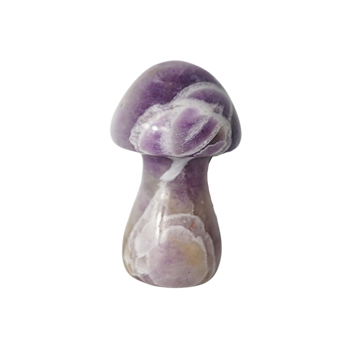 Chevron Amethyst Mushroom Car Vent Clip