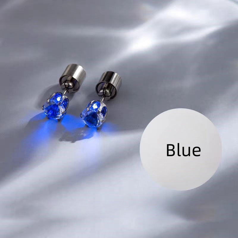 14K Gold-Plated Led Light Earrings
