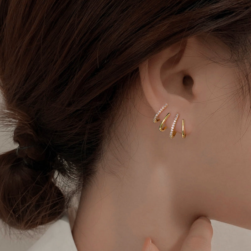 Sterling Silver Elegant Studs