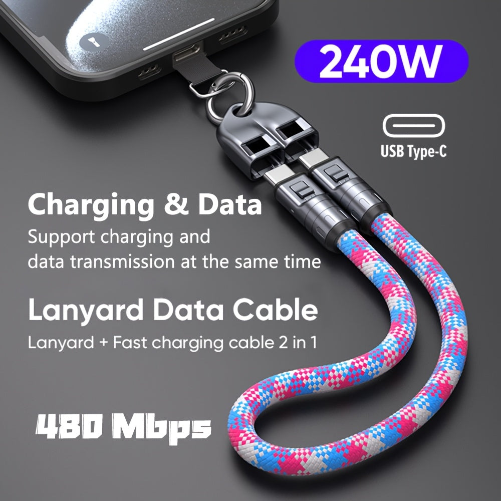 [حبل شحن سريع] PD240W شحن سريع من النوع C